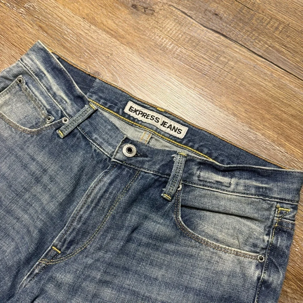 Beautiful Faded‎ Express Baggy Jeans
